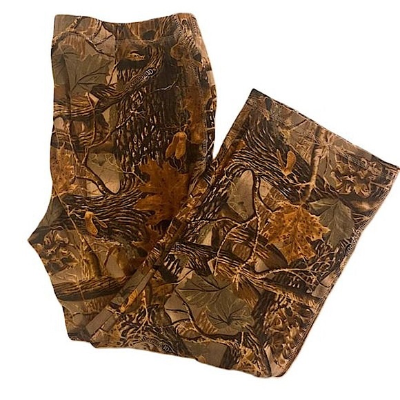 Cabela's Camouflage Pajama Set - Brown and Tan, Size XL - Picture 5 of 8